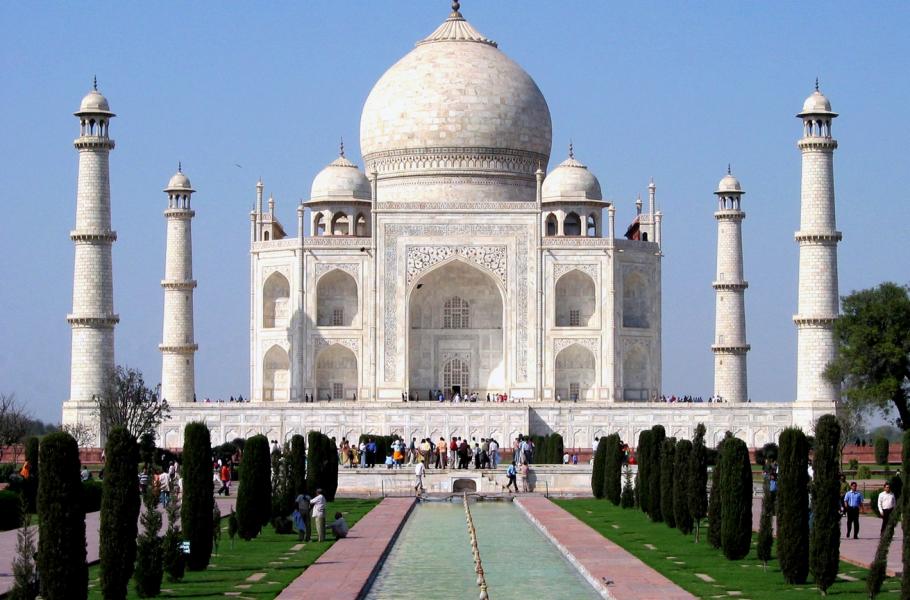 5. Tádž Mahal, Indie
