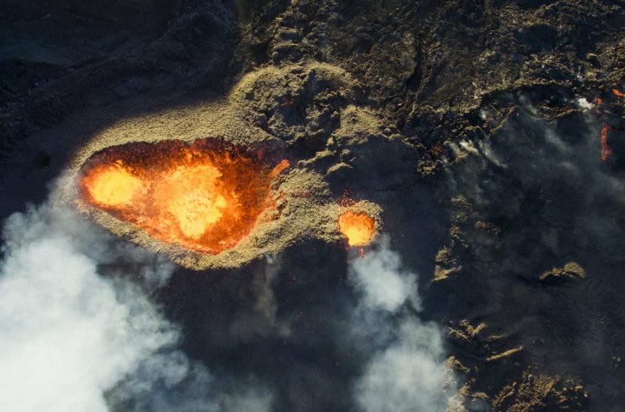 Piton de la Fournaise, Réunion, Francie