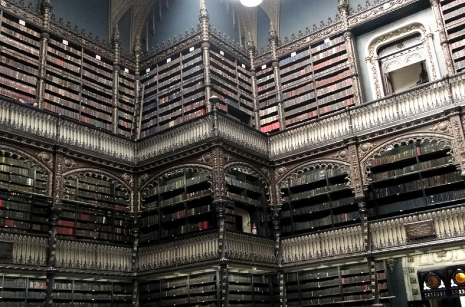 1. Biblioteca Real Gabinete Portugues De Leitura, Rio de Janeiro, Brazílie