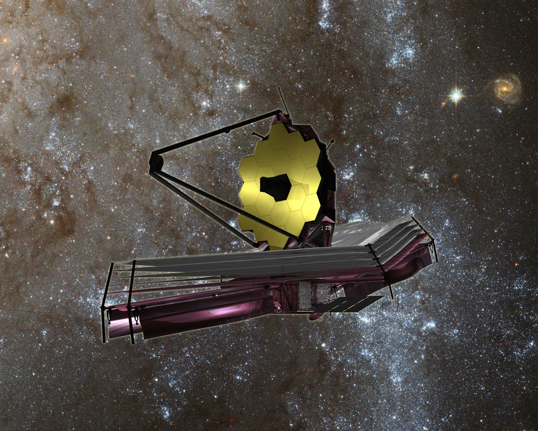 JWST - Mise vesmírného dalekohledu Jamese Webba se blíží