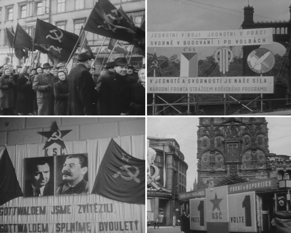 Politika poválečného Československa - Národní fronta byla nedemokratickým nástrojem, který stál i nad parlamentem