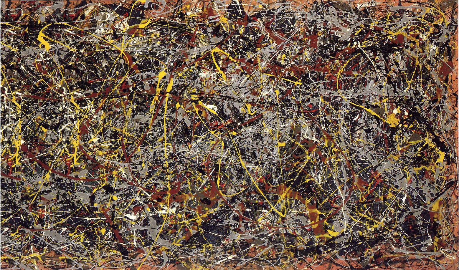 <h3>Jackson Pollock: No. 5 (Číslo 5) (140 000 000 $)</h3><p>V roce 1948 vytvořil americký expresionista Jackson Pollock jedinečný obraz o rozměrech 2,5 × 1,2 metru: na dřevovláknitou desku nanesl bohaté množství několika různých barev a změť čar – připomínající možná hnízdo nebo klubko drátů – nazval prostě Číslo 5. Obraz s nesporně moderním duchem vlastnil původně Samuel Irving Newhouse, Jr., a později se dílo dostalo do vlastnictví zakladatele hudební společnosti Geffen Records Davida Geffena. V roce 2006 postoupil Geffen obraz dalšímu majiteli za 140 milionů dolarů. Totožnost kupce zůstala utajena, i když podle New York Times šlo o mexického obchodníka Davida Martineze. Jeho právníci však tuto zprávu popřeli.</p>