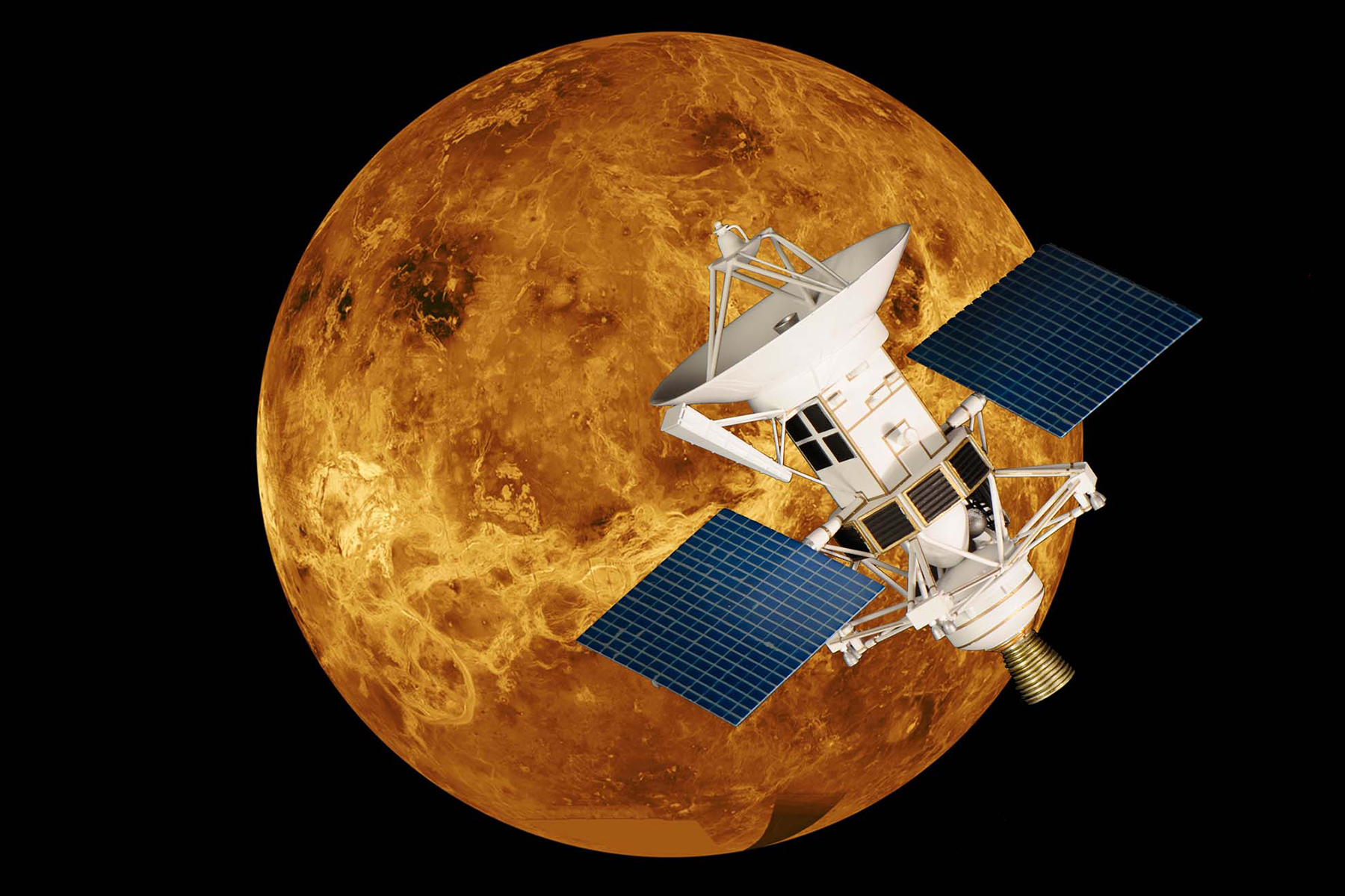 <p>Mise družice Magellan zásadním způsobem rozšířila naše znalosti o nejteplejší planetě Sluneční soustavy.</p>