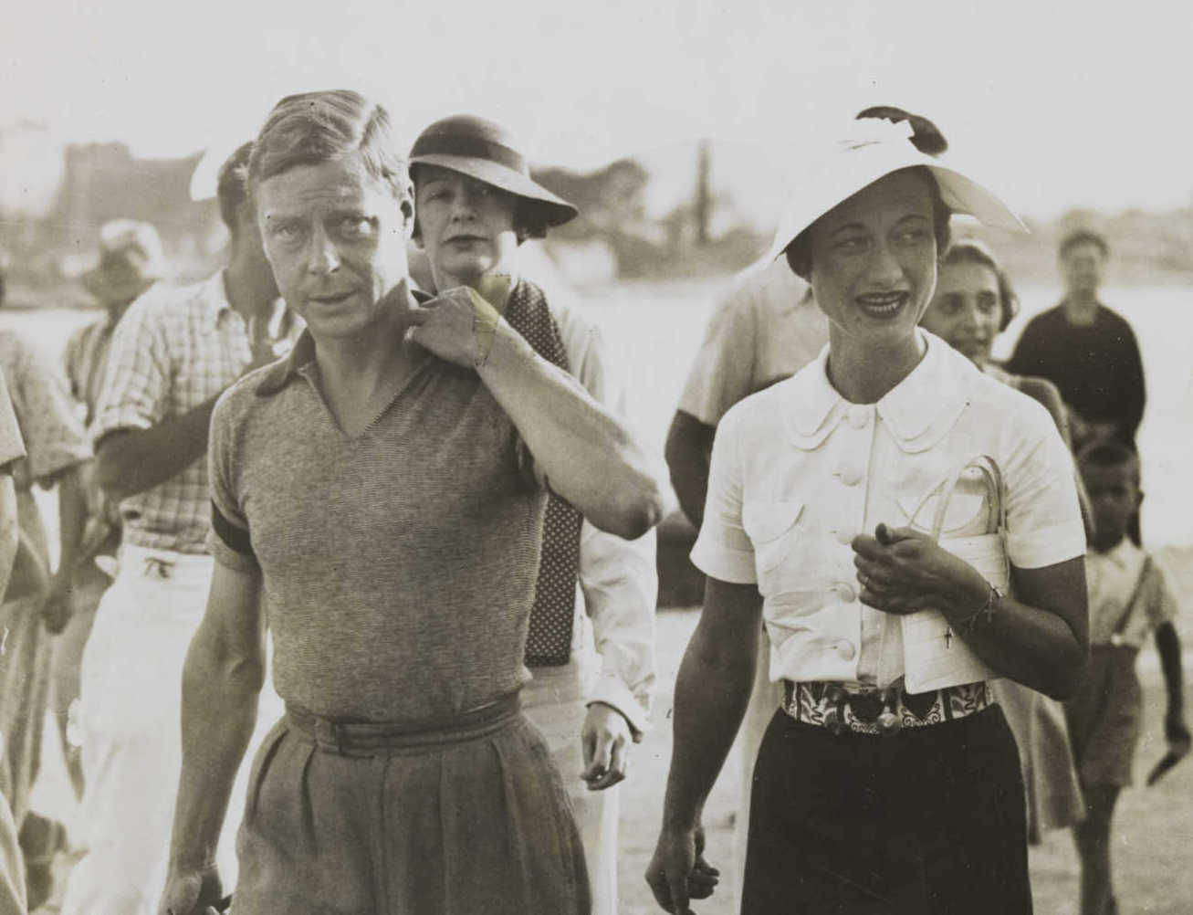 <p>Eduard už (a ještě) jako král s Wallis na dovolené v Jugoslávii roku 1936</p>