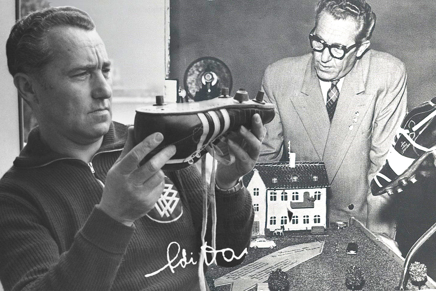 <p>Bratři Dasslerové</p>