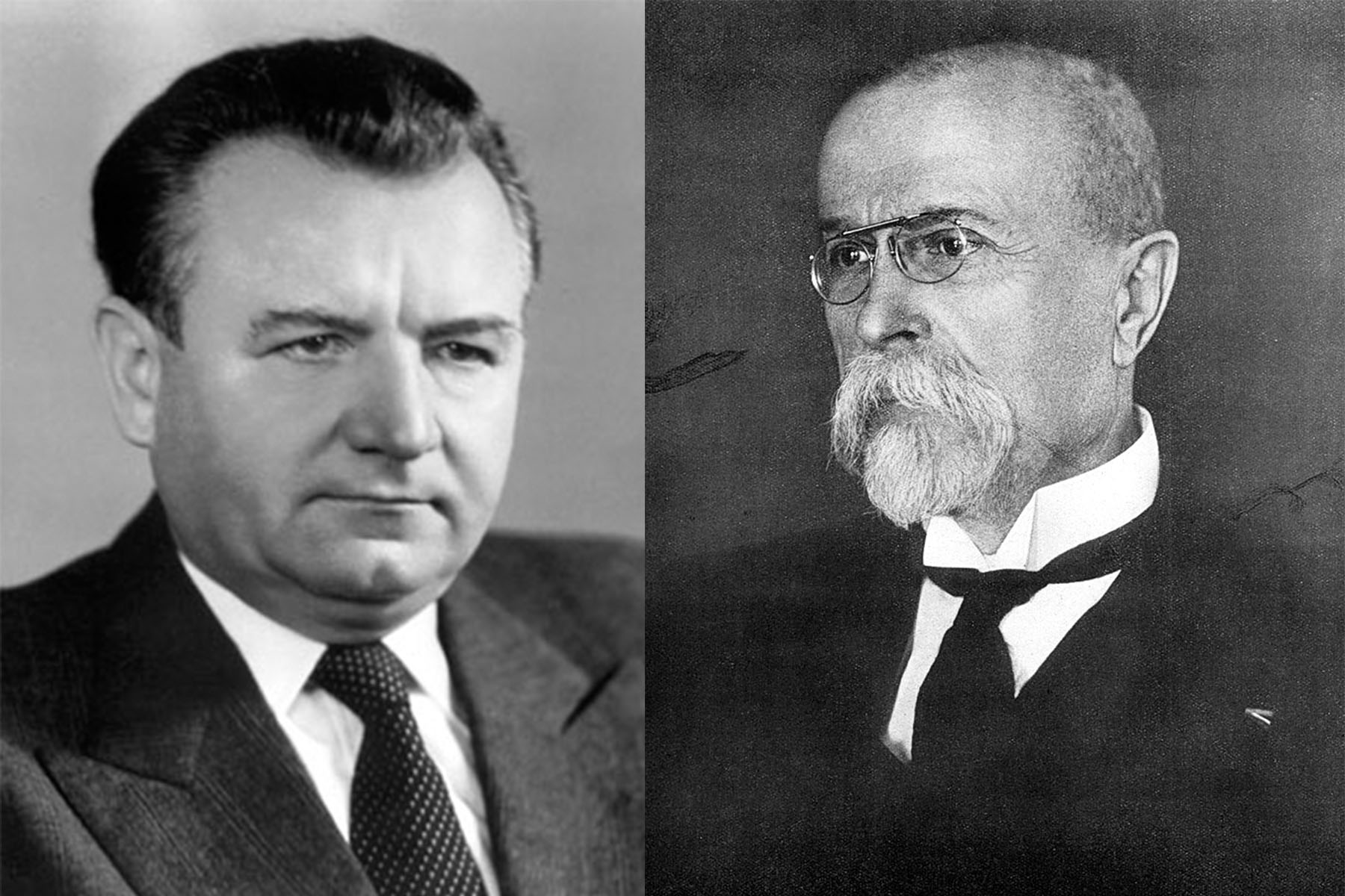 <p>Podle komunistů Masaryk svou autoritou kryl přípravy otevřené fašistické diktatury.</p>