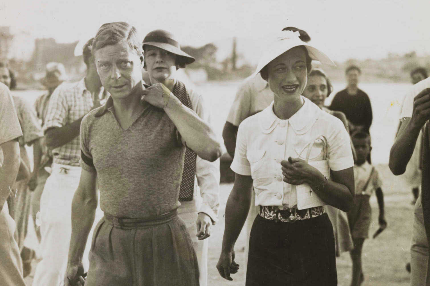 <p>Král Edward VIII. a Wallis Simpsonová během prázdnin v Jugoslávii v roce 1936. </p>