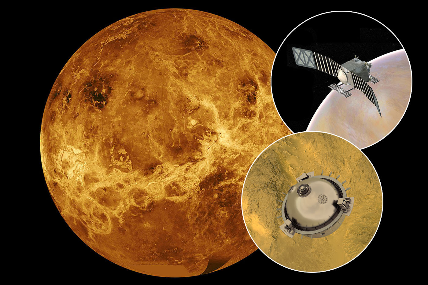 <p>Dvojice sond, které mají zamířit k Venuši, představují americký návrat k naší sousední planetě po více než 30 letech. </p>