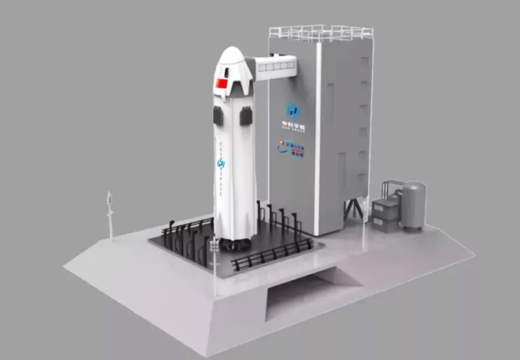 <p>Suborbitální raketa CAS Space nápadně připomíná raketu New Shepard americké společnosti Blue Origin.</p>