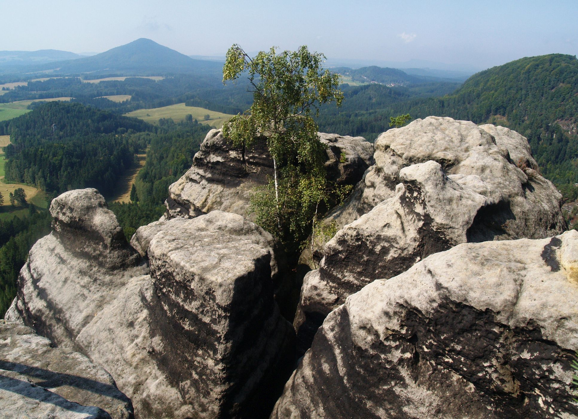 <p>Působivá scenérie uprostřed Českého Švýcarska.</p>