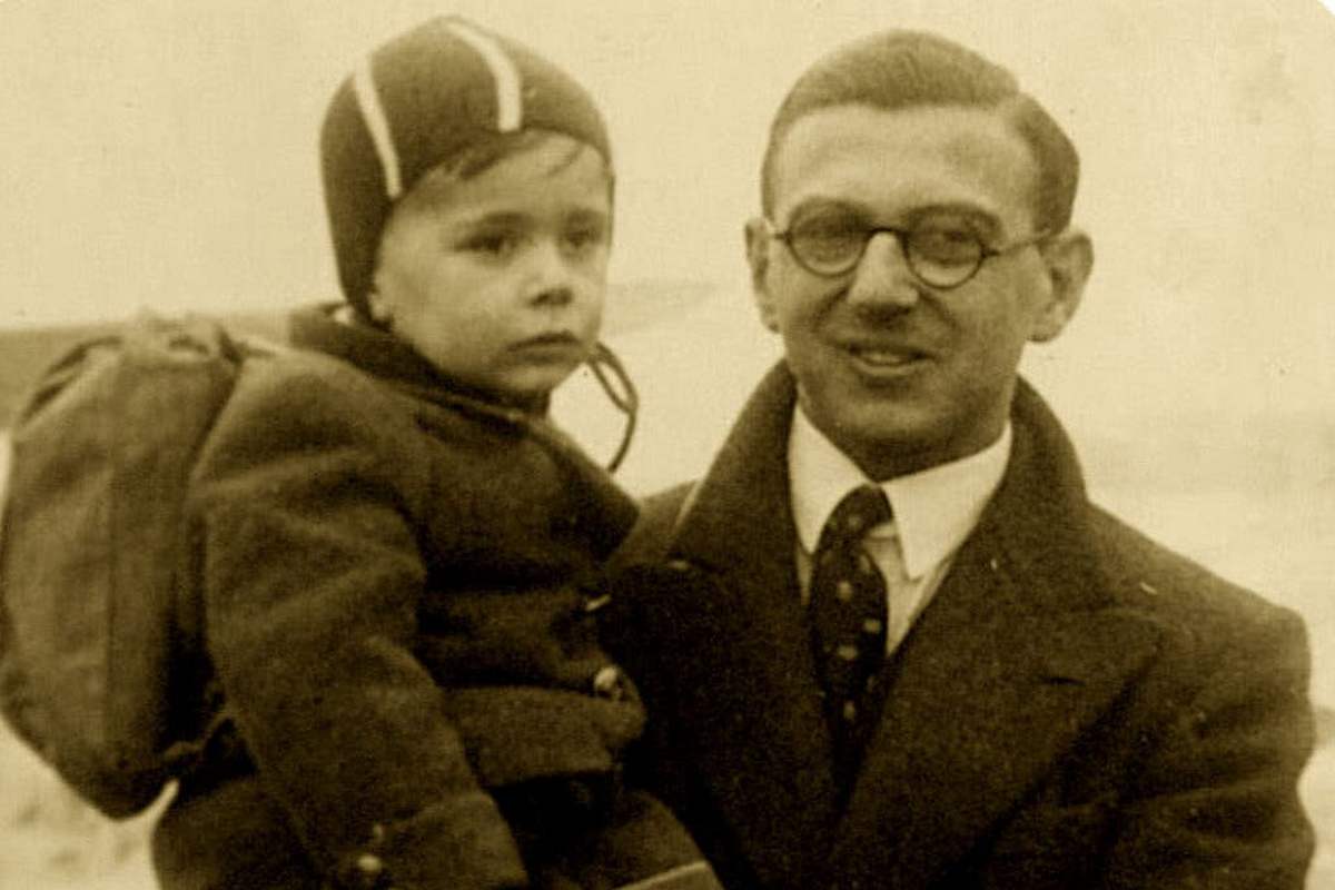 <p>Nicholas Winton s jedním ze zachráněných dětí. V roce 1998 přebral Nicholas Winton na Pražském hradě od Václava Havla řád T. G. Masaryka. O čtyři roky později jej Alžběta II. povýšila do šlechtického stavu.</p>