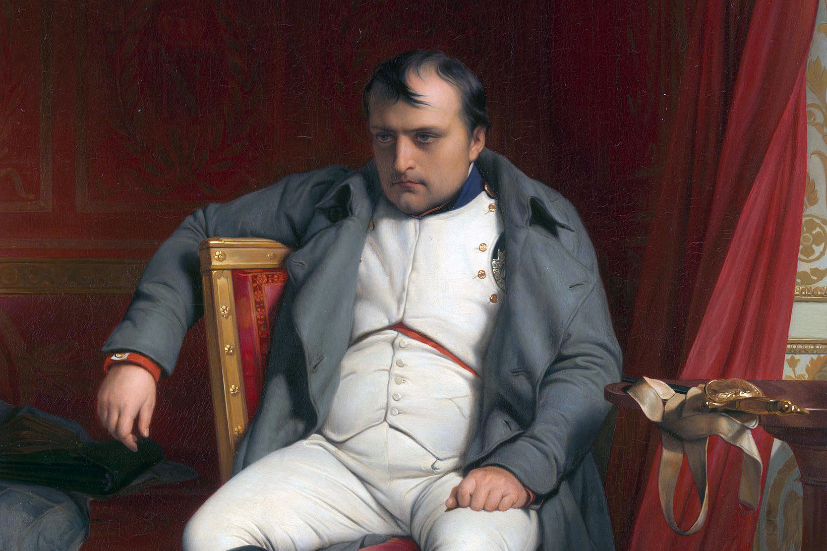 <p>Co se císaři honilo hlavou, když se zrovna neholedbal úspěch a ztrátami nepřátel? <em>(zdroj: Wikimedia Commons, Paul Delaroche (Royal Collection), CC0)</em></p>
