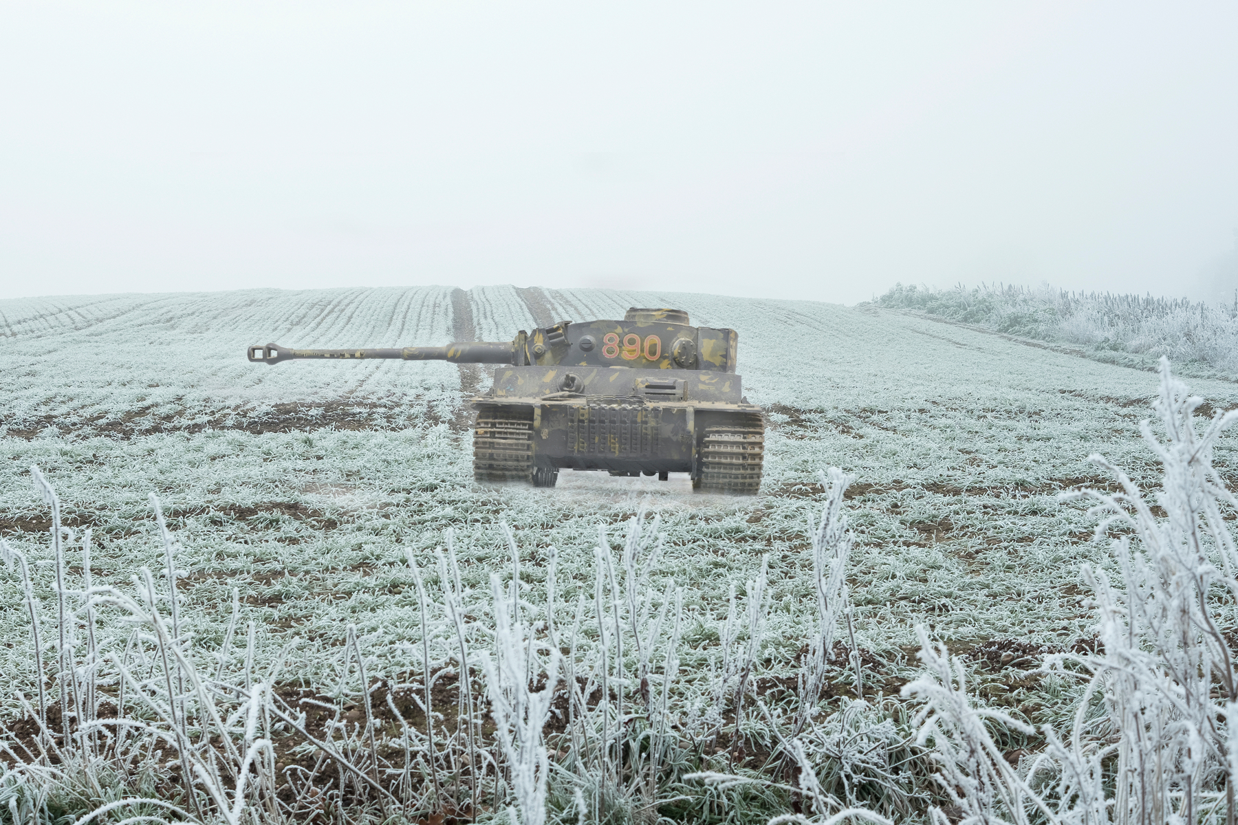 <p>Německý tank PzKpfw VI, dva stroje tohoto typu zničily v Malinavě 15 nepřátelských obrněnců. <em>(foto: Shutterstock)</em></p>