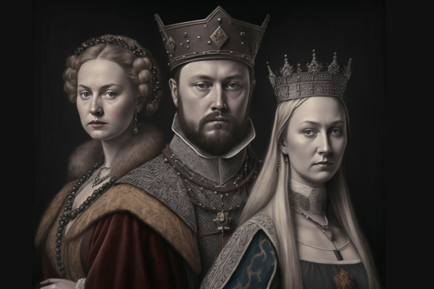 <p>V rámci politických zájmů vyměnil Přemysl Adlétu za mladší a urozenější Konstancii.<em> (ilustrace Midjourney AI, CC0)</em></p>
