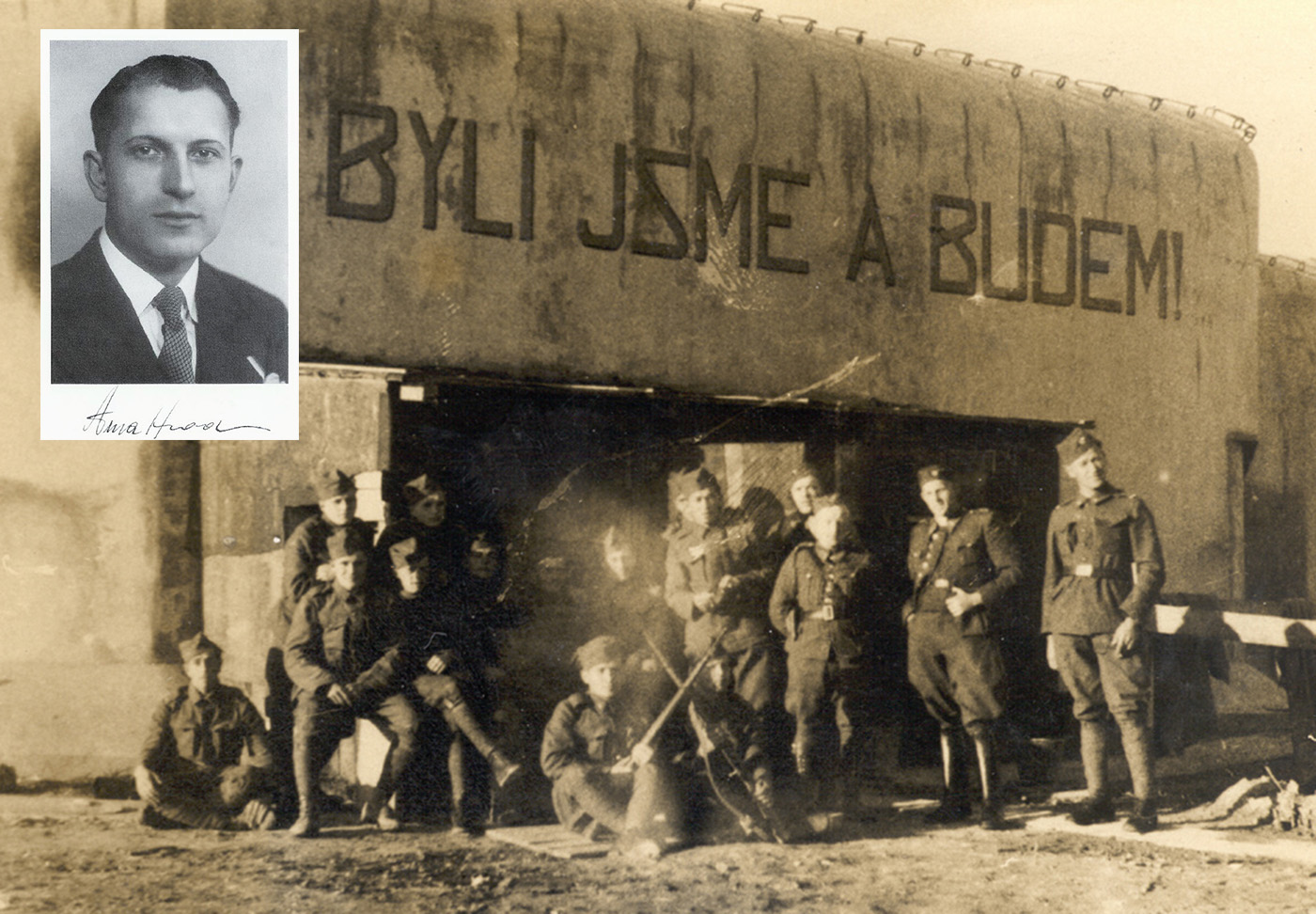 Četař Arnošt Hrad (5. dubna 1914 - 3. října 1938) - 