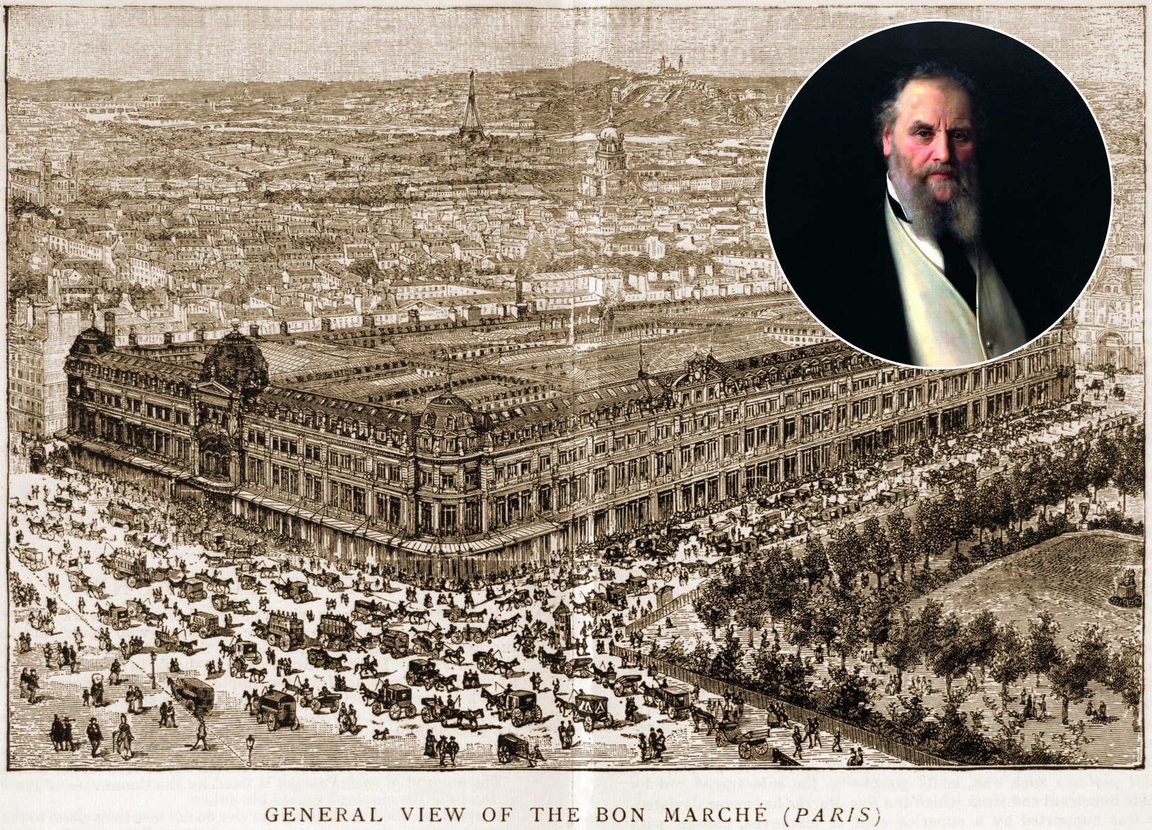 Aristide Boucicaut a jeho Le Bon Marché -<p>Aristide Boucicaut byl geniální obchodník. Svůj prodejní dům otevřel v nejluxusnější pařížské čtvrti</p>
